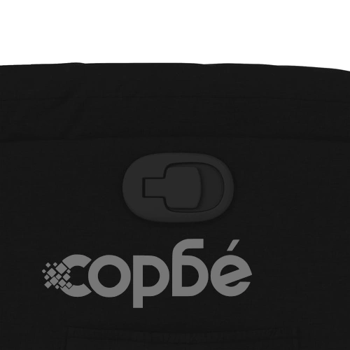 Изправящ реклайнер стол, черен, текстил ➤ топ цена ➤ sorbe.bg