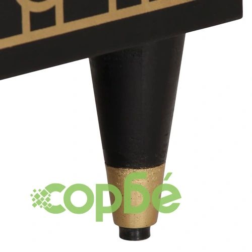 Комплект мебели за баня, 2 части, масивна мангова дървесина ➤ топ цена ➤ sorbe.bg