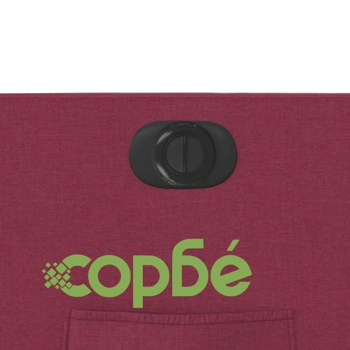 Електрически изправящ реклайнер стол, виненочервен, текстил ➤ топ цена ➤ sorbe.bg