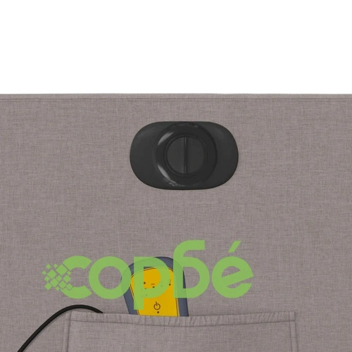 Електрически изправящ масажен реклайнер стол таупе текстил ➤ топ цена ➤ sorbe.bg