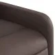 Електрически наклоняем стол, кафяв, изкуствена кожа