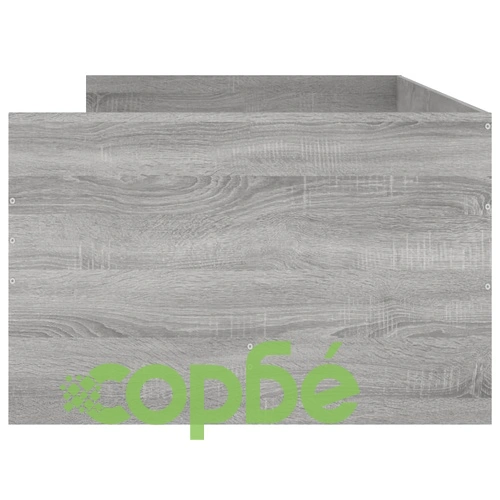 Рамка за легло с чекмеджета сив сонома 75x190 см Small Single ➤ топ цена ➤ sorbe.bg