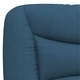 Рамка за легло без матрак, Синьо, 90x200 см, плат
