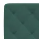 Легло с матрак, тъмнозелено, 90x190 см, кадифе
