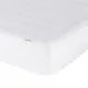 Легло с матрак, светлосиво, 120x200 см, кадифе