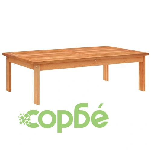 Градински комплект диван с възглавници, 5 части, акация масив ➤ топ цена ➤ sorbe.bg