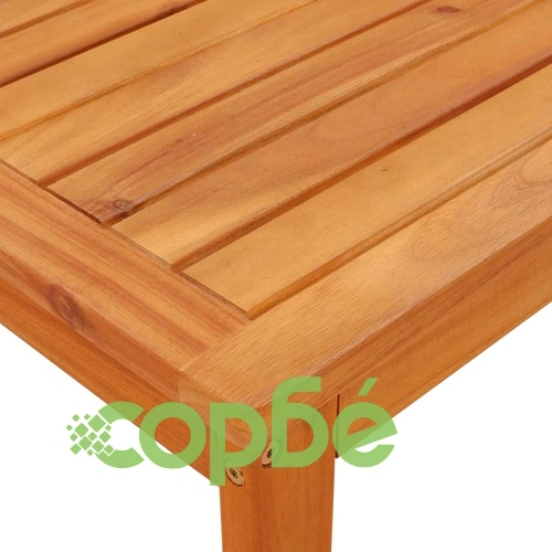 Градински комплект диван с възглавници, 5 части, акация масив ➤ топ цена ➤ sorbe.bg