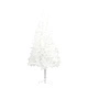 Изкуствено коледно дърво, реалистични иглички, бяло, 120 см