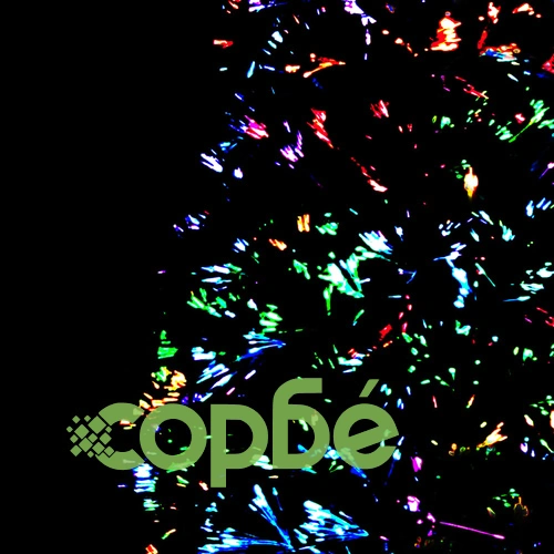 Изкуствена коледна елха със стойка зелена 150 см оптично влакно ➤ топ цена ➤ sorbe.bg