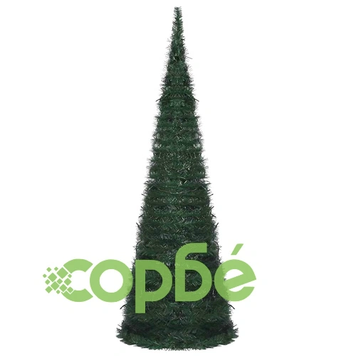Pop-up стринг предварително осветена коледна елха зелена 180 см ➤ топ цена ➤ sorbe.bg