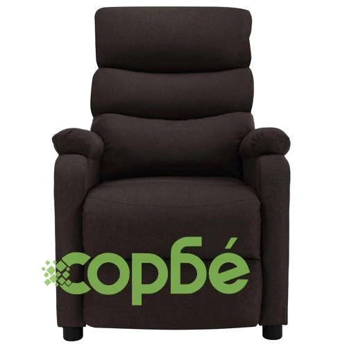 Наклоняем стол, тъмнокафяв, текстил ➤ топ цена ➤ sorbe.bg