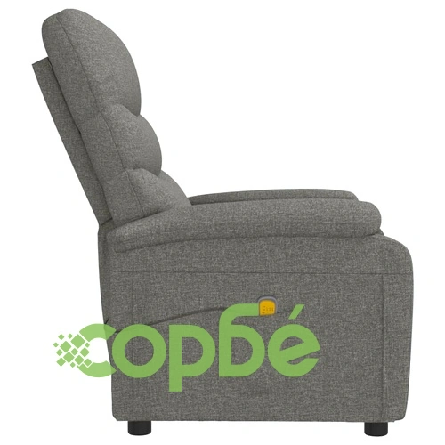 Масажен стол, тъмносив, текстил ➤ топ цена ➤ sorbe.bg