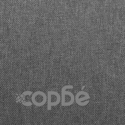 Изправящ масажен стол, светлосив, текстил ➤ топ цена ➤ sorbe.bg