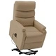 Изправящ стол, капучино, изкуствена кожа