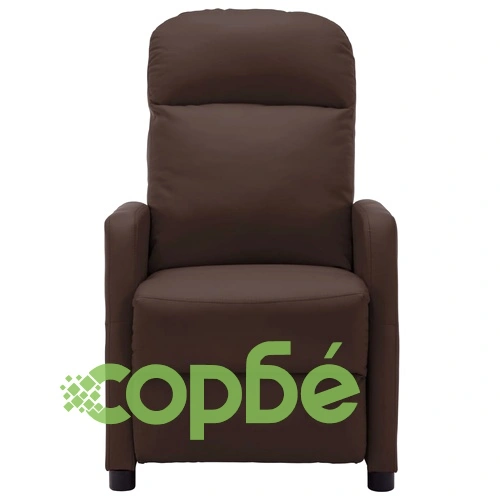 Наклоняем стол, кафяв, изкуствена кожа ➤ топ цена ➤ sorbe.bg