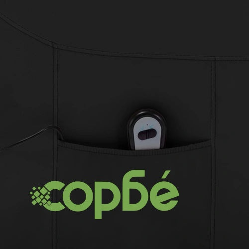 Изправящ стол, черен, изкуствена кожа ➤ топ цена ➤ sorbe.bg