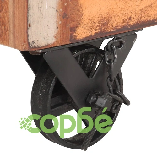 Бюфет, 80x30x70 см, регенерирано дърво масив ➤ топ цена ➤ sorbe.bg