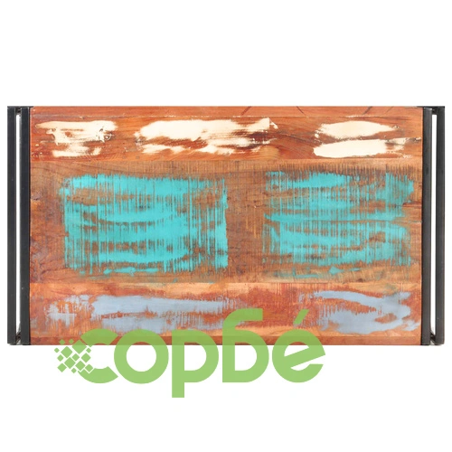 Маса за кафе, 100x55x45 см, регенерирано дърво масив ➤ топ цена ➤ sorbe.bg