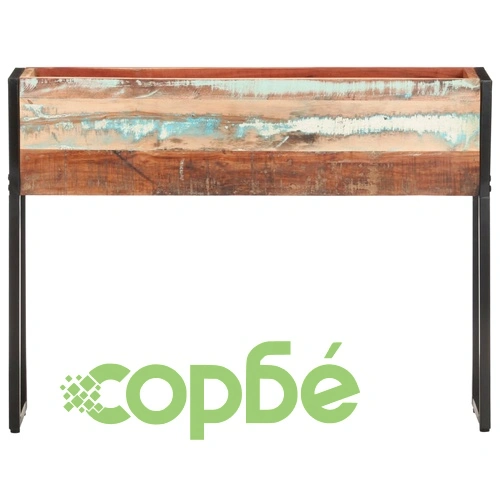 Плантер, 90x20x68 см, регенерирано дърво масив ➤ топ цена ➤ sorbe.bg