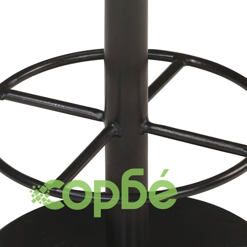 Бар табуретка, кафява, естествена кожа ➤ топ цена ➤ sorbe.bg