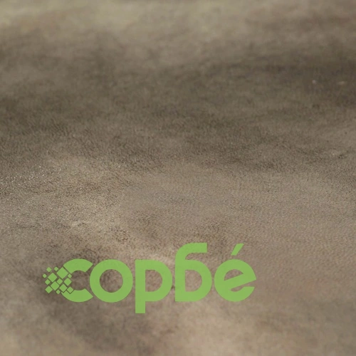 Бар табуретки, 2 бр, състарено сиво, естествена кожа ➤ топ цена ➤ sorbe.bg