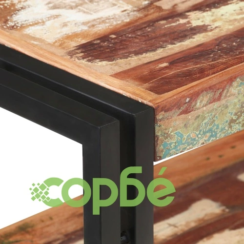 Конзолна маса, 120x30x75 cм, регенерирано дърво масив ➤ топ цена ➤ sorbe.bg