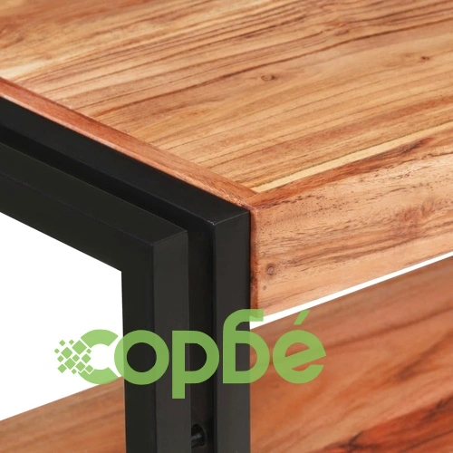 Конзолна маса, 150x30x75 cм, акация масив ➤ топ цена ➤ sorbe.bg