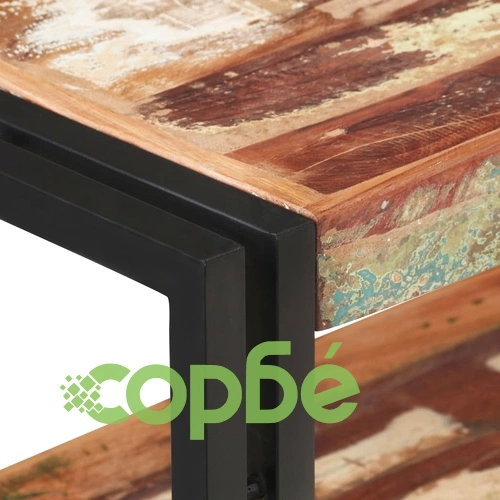 Конзолна маса, 150x30x75 cм, регенерирано дърво масив ➤ топ цена ➤ sorbe.bg