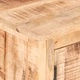 Бюфет, 120x30x76 см, грубо мангово дърво