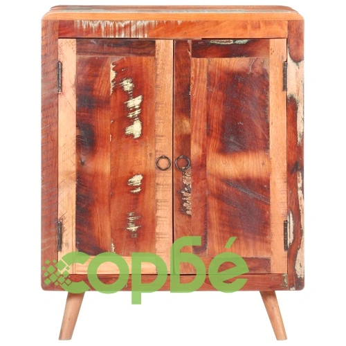 Бюфет, 60x35x76 см, регенерирано дърво масив ➤ топ цена ➤ sorbe.bg