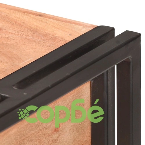 Бюфет, 120x30x75 см, акациево дърво масив ➤ топ цена ➤ sorbe.bg