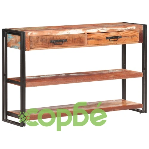 Бюфет, 120x30x75 см, регенерирано дърво масив ➤ топ цена ➤ sorbe.bg