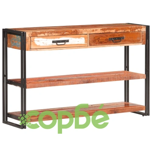 Бюфет, 120x30x75 см, регенерирано дърво масив ➤ топ цена ➤ sorbe.bg