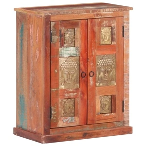 Шкаф с облицовка Буда, 60x35x75 см, регенерирано дърво масив