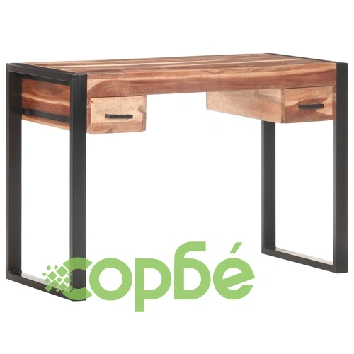 Бюро, 110x50x76 см, масивно дърво ➤ топ цена ➤ sorbe.bg