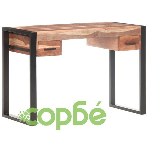 Бюро, 110x50x76 см, масивно дърво ➤ топ цена ➤ sorbe.bg