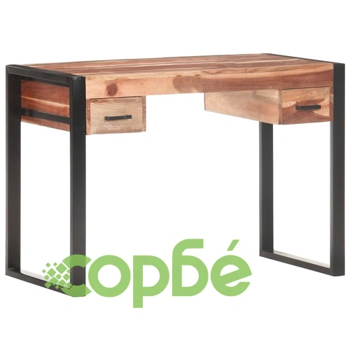 Бюро, 110x50x76 см, масивно дърво ➤ топ цена ➤ sorbe.bg