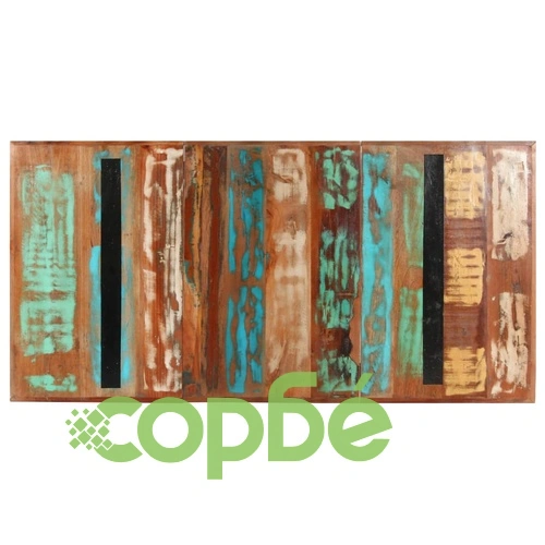 Трапезна маса, 160x80x76 см, регенерирано дърво масив ➤ топ цена ➤ sorbe.bg