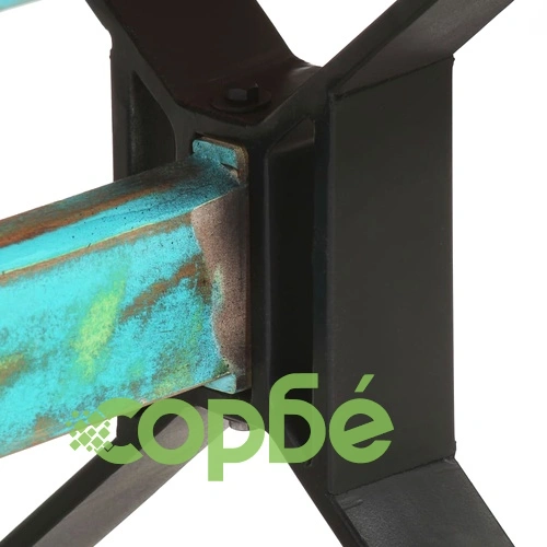 Трапезна маса, 180x90x76 см, регенерирано дърво масив ➤ топ цена ➤ sorbe.bg