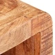 Нощно шкафче 30x30x41 см грубо мангово дърво