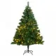 Изкуствена коледна елха с шарнири, 150 LED, 150 см
