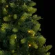Изкуствена коледна елха с шарнири, 150 LED, 150 см