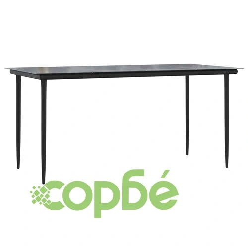 Градински трапезен комплект възглавници 7 части кафяв полиратан ➤ топ цена ➤ sorbe.bg