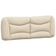 Рамка за легло с LED без матрак Cream 140x190 cm Fabric