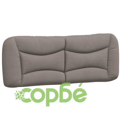 Рамка за легло със светодиод без матрак Taupe 180x200 cm Fabric ➤ топ цена ➤ sorbe.bg