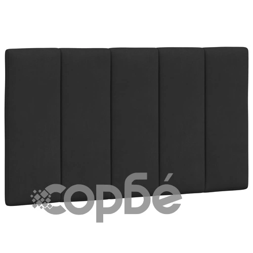 Рамка за легло с LED осветление, черна, 80x200 см, кадифе ➤ топ цена ➤ sorbe.bg