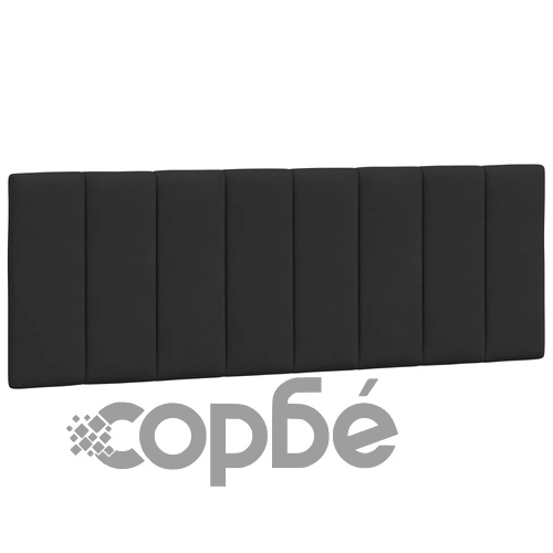 Рамка за легло с LED осветление, черна, 120x200 см, кадифе ➤ топ цена ➤ sorbe.bg