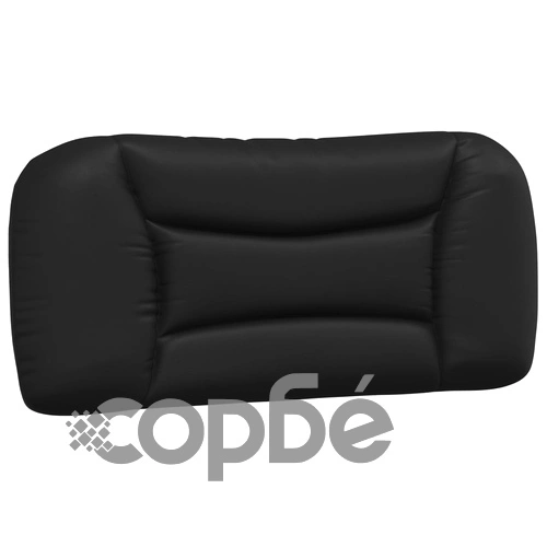 Рамка за легло с LED осветление черно и бяло 90x200 см еко кожа ➤ топ цена ➤ sorbe.bg