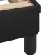 Рамка за легло с LED осветление черна 100x200см изкуствена кожа