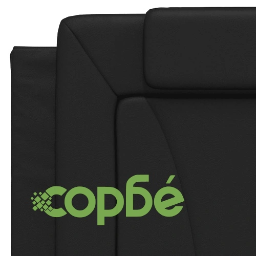 Рамка за легло с LED осветление черна 100x200см изкуствена кожа ➤ топ цена ➤ sorbe.bg